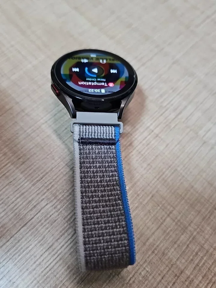 20mm 22mm Nylon Schleife Strap Für Garmin Vivoactive 4 5 Forerunner 255 265 Smart Uhr Band Austauschbare für Garmin Venu 3 2 Correa – Detail 3