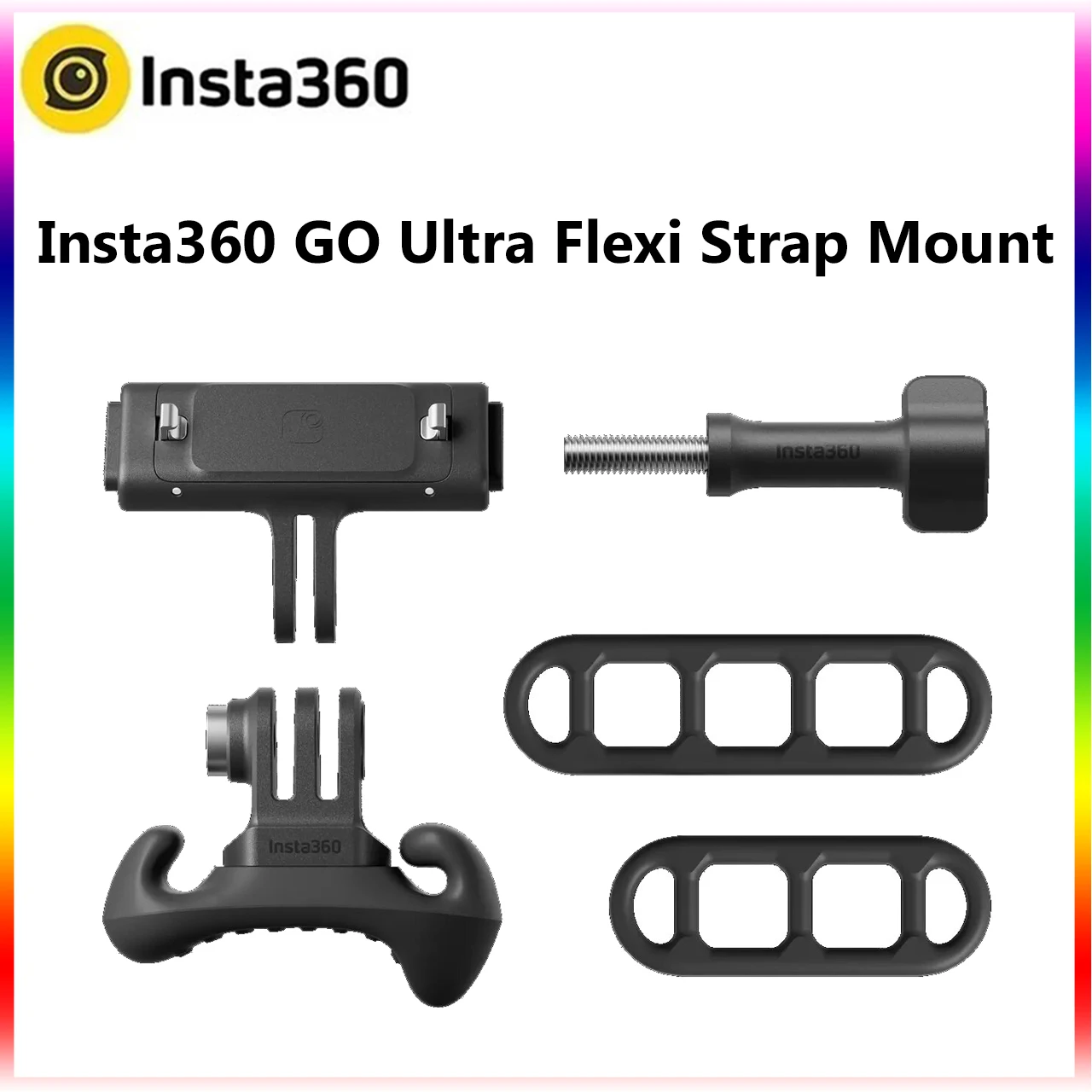 Support Insta360 GO Ultra Flexi Strap Mount - Sangle Flexible 360°