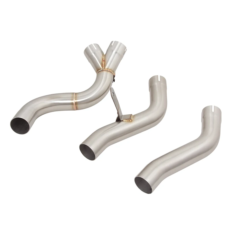 Slip On For BMW R1150GS 1999-2005 Motorcycle Exhaust Mid Connect Tube Muffler Middle Link Pipe Stainless Steel - Image 2