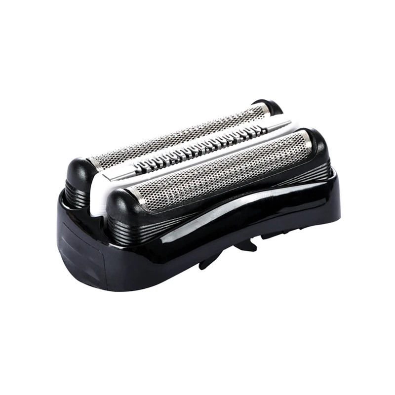 브라운 3 시리즈 32B 메쉬 블레이드 300S 301S 310S 320S 330S 340S 360S 380S 3000S와 호환되는 교체용 전기 면도기 헤드