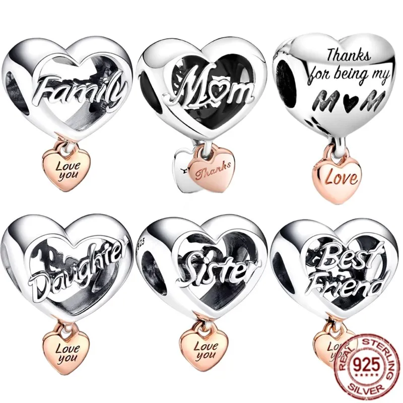 

Браслет Pandora из серебра 925 пробы с подвеской в форме сердца