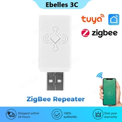 Tuya ZigBee Signal Repeater Smart Life Mini USB Signal Amplifier Extender Work with ZigBee Gateway Smart Home Devices Automation