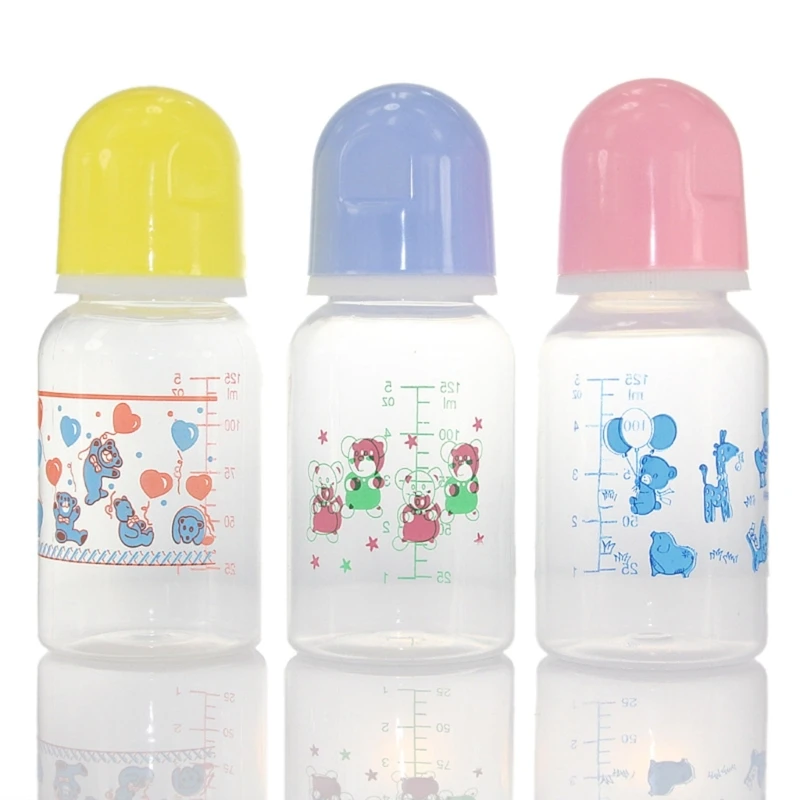 Portable Feeding Bottle BPA Free Safe Infant Nipple Care For Milk Juice