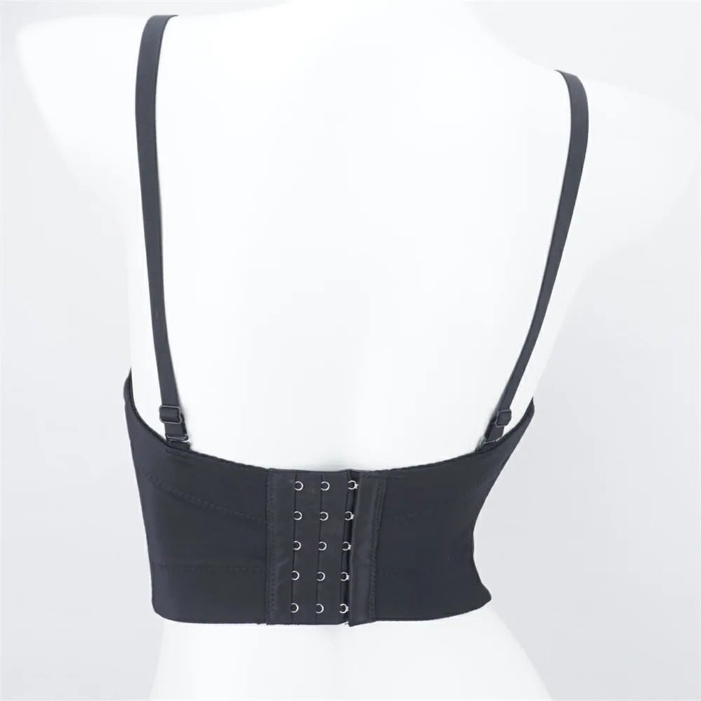 Fashion High End Bra Women Crop Top Club Corset Shaper Camis 