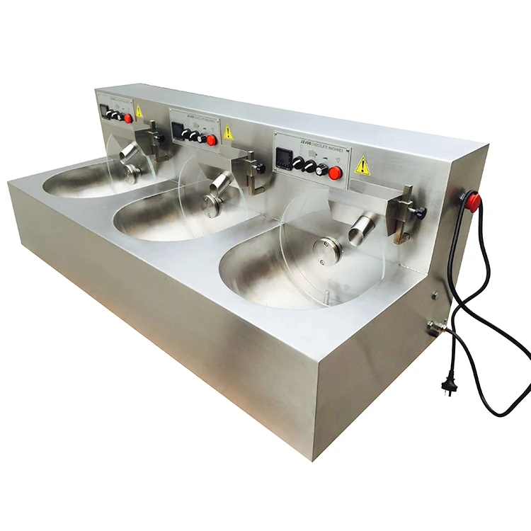 Chocolate Depositing Machine 8kg/15kg/24kg/30kg Small 220V Machine Electric Chocolate Heating Tempering and Melting Pot 4