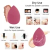 4pcs/set Makeup Sponge Blender Beauty Egg Cosmetic Puff Foundation Sponges Powder Puffs Women Make Up Accessories 6
