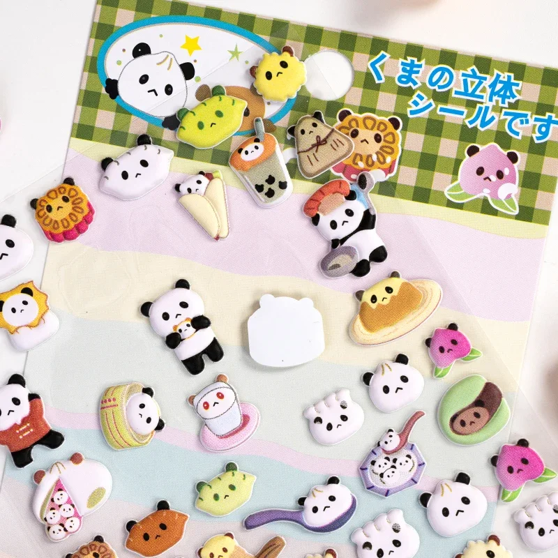 Adesivi 3D Gonfi A Forma Di Gelato – Morbidi, Colorati, Riutilizzabili, Perfetti Per Scrapbooking, Agenda, Laptop E Decorazioni Fai-da-te