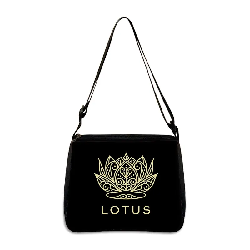 Buddhist Art Print Shoulder Bag Women Shakyamuni Buddha Handbags for Travel Totes Bag Portable Religious Zen Crossbody Bags Gift