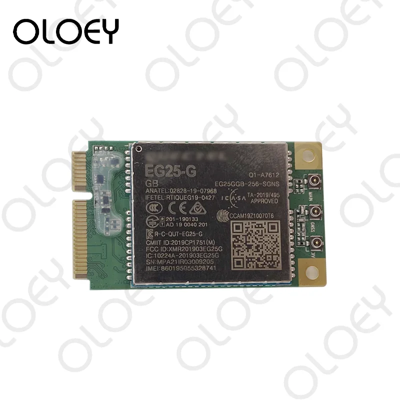

Quectel EEG25GGB-MINIPCIE-S LTE Cat4 модуль с слотом для Nano SIM-карты для Global MIMO NSS Приемник 150 Мбит/с Downlink Custom Edition