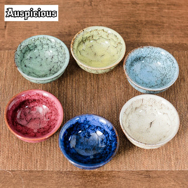 45ml Mini Tea Cup Coffee Cup Kiln Transformation Ceramic Tea Cup Chinese Kung Fu Teacup Espresso Coffee Cups Jianzhan Afternoon Teacups