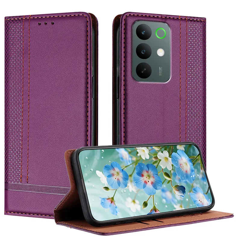 Premium Wallet Flip Leather Phone Case - Stylish Protective Cover & Bag