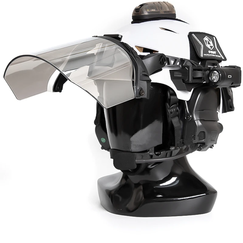 Anti Riot Face Mask EX Anti-riot Face Shield Tactical EX Face Shield Outdoor CS Field ...
