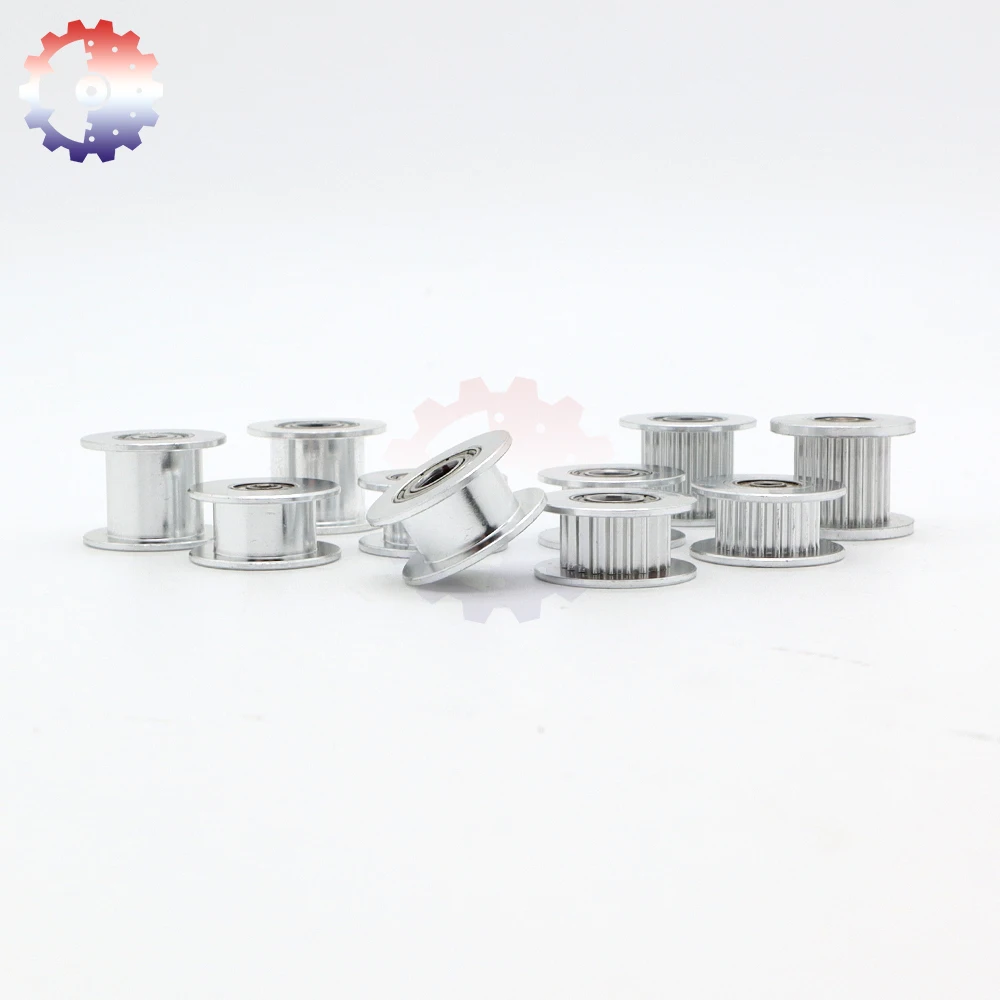 Description Picture 4 of item16Teeth 2GT Idler Timing Pulley Bore 3mm 16 Teeth for Belt Width 6mm 10mm 3D Printer Parts 2MGT Synchronous Pulley 16T GT2 Idler