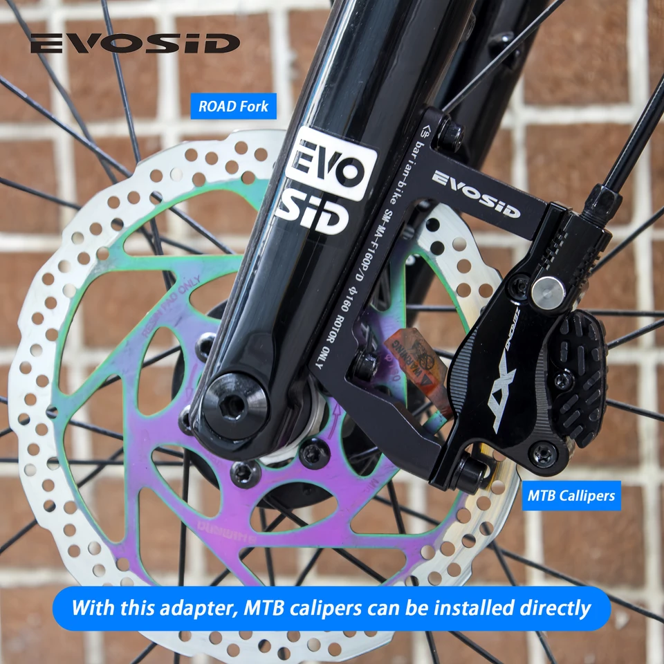 Adaptateur étrier De Frein Vélo En Alliage D'aluminium – Montage Universel
