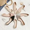 Large Size Spring Autumn Shallow Mouth Flats Pointed Toe Solid Color Flat Heel Shoes for Women Slip on Zapatos De Mujer Loafers 1