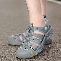 Fashion Men's Casual Mesh Outdoor Beach Sandals Light Breathable Shoe for Men Anti-slip Waterproof Sandal Man Comfortable Shoes - Image 3