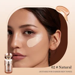 Air Cushion BB Cream: Moisturizing, Whitening & Waterproof Foundation with Butterfly Powder Puff (02 Natural)