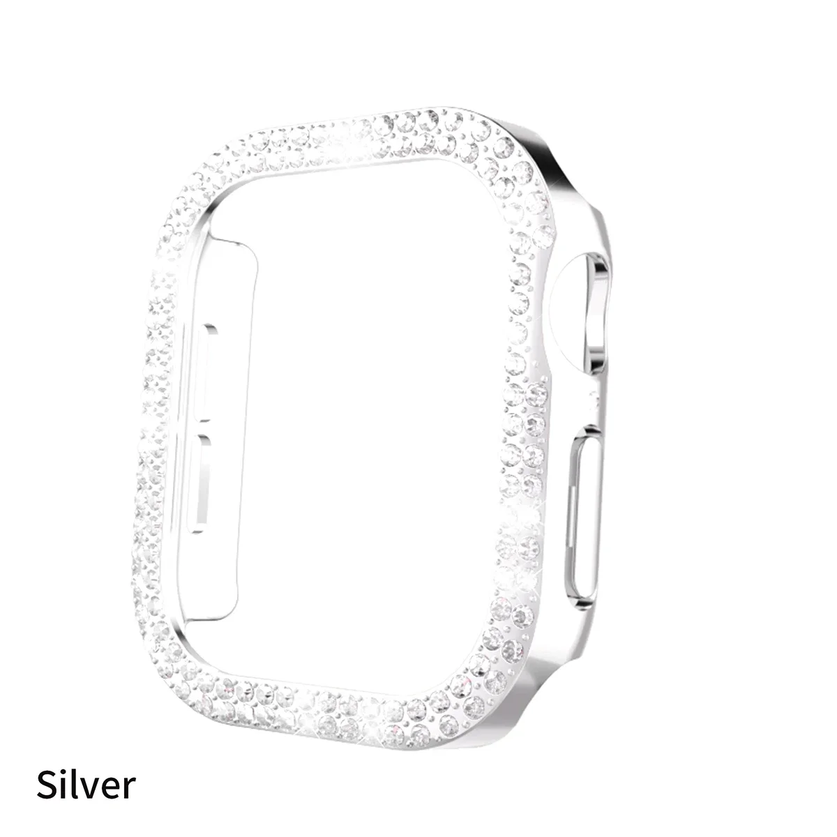 Bling Double Diamond Crystal Protective Bumper Case