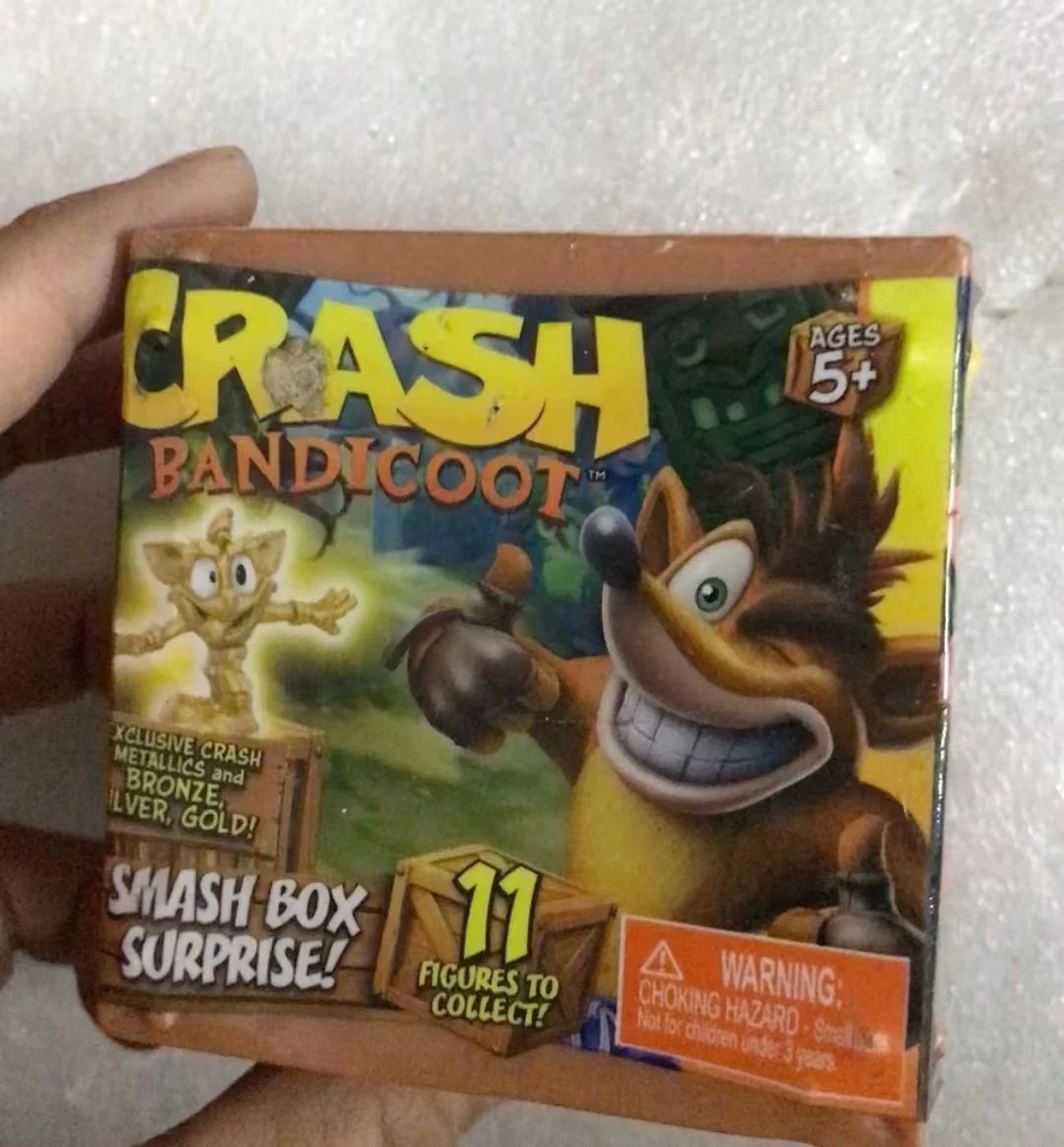 thumbnail image 1 of Figura de acción Crash Bandicoot Dr NEO CoCo Aku de 5 pulgadas, modelo de colección Wave 1, juguetes para niños, regalo, sin caja suelta, 1 of 5