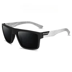 Vintage Polarized Luxury Fashion Sunglasses - Retro Anti - Glare Eyewear (Grey)
