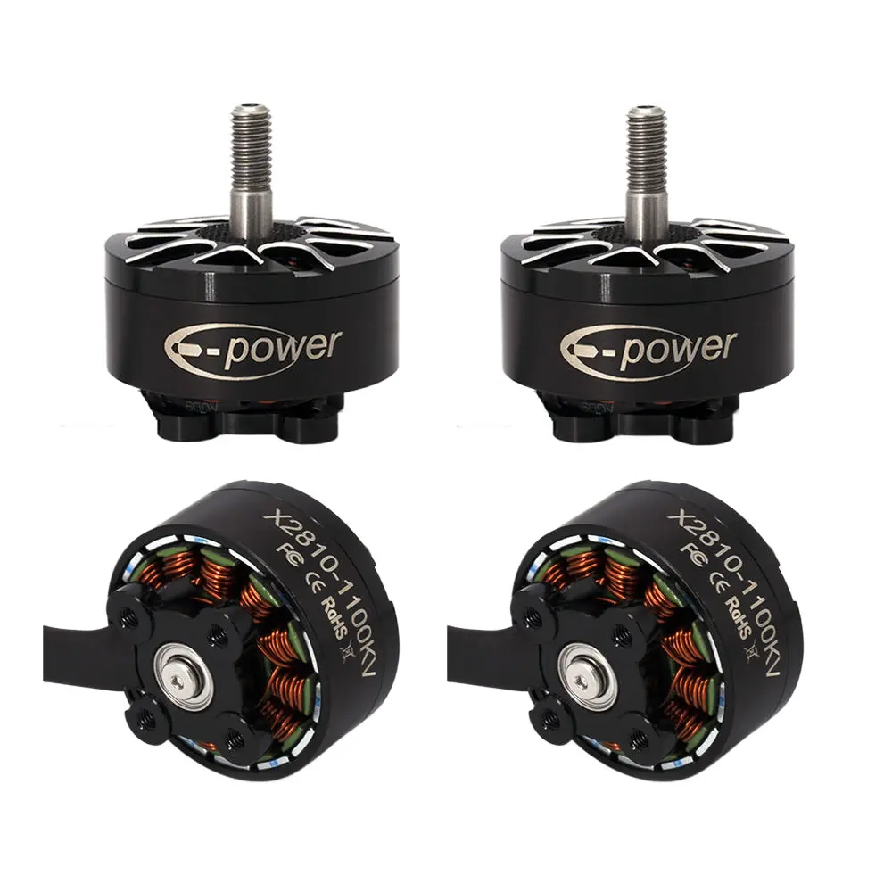 

1/4 шт. EP X2810 2810 900KV,1100KV,1500KV 4-6S бесщеточные двигатели для FPV гоночного дрона многоосевого прохода