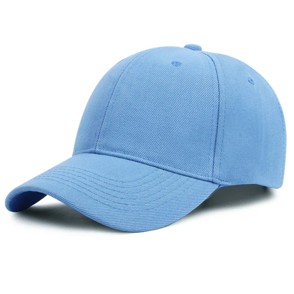 1PC Unisex Kappe Casual Plain Baseball Kappe Einstellbare Snapback Hüte Für Frauen Männer Hip Hop Cap Straße Papa Hut – Detail 8