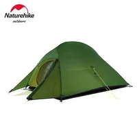 אוהל קמפינג אולטרה-קל Naturehike Cloud Up 1 2 3, שכבה כפולה, אוהל עמיד למים לטיולים בחוץ ולטיולי גב עם מזרנית 1