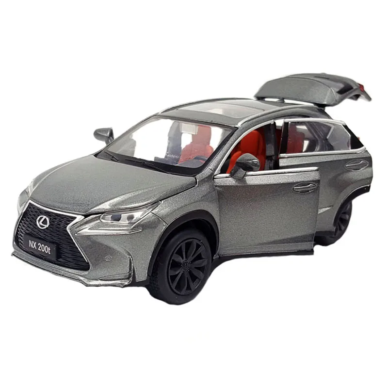 1:32 LEXUS NX200T SUV Alloy Car Model Diecasts Metal Toy Vehicles Car Model Simulation Sound Light Collection Toy Gift 3