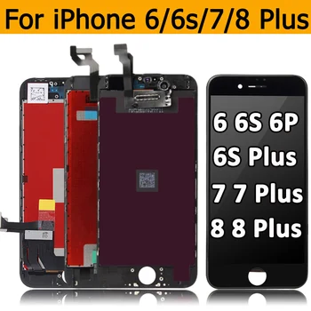 Display LCD Per iPhone 6 6S 6SP 7 7P 8 8P Touch Screen Digitizer Assembly di Ricambio Per iPhone SE2020 per 8 Plus 7 Plus LCD