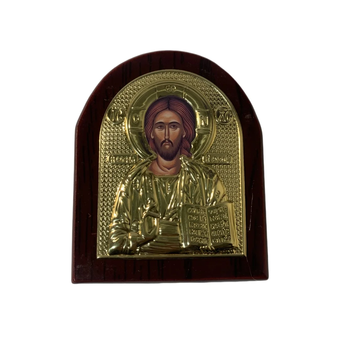 Orthodox Wood Icons Church Utensils Virgin Mary Aluminum Sheet Christmas Craft Decor Easter Catholic Natal Presepios wood icon decoration wood icon plaque