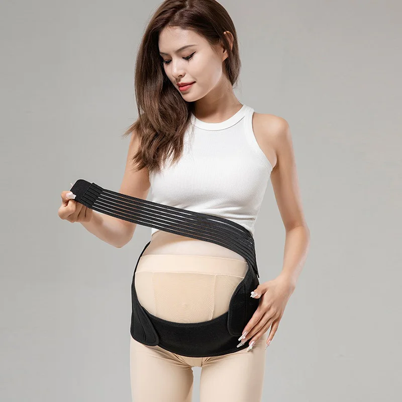 Pregnant Women Support Belly Band Back Clothes Belt Adjustable Waist Care Maternity Abdomen Brace Protector Pregnancy