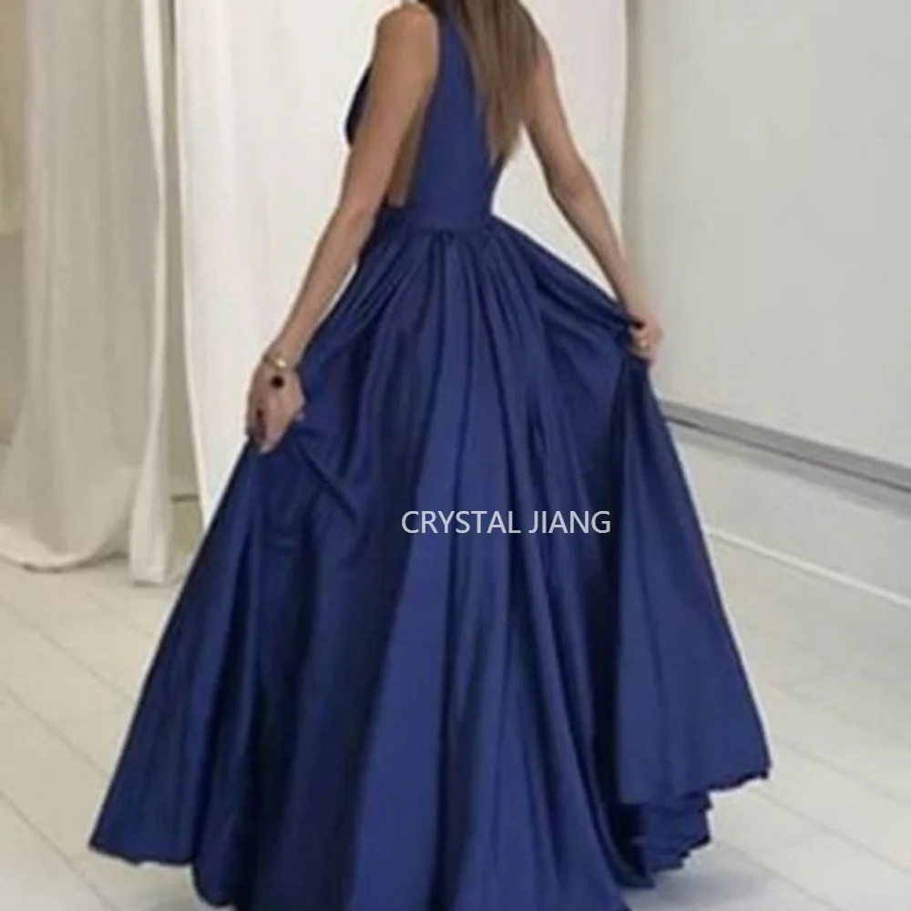 Рисунок 2 - Элегантные длинные синие вечерние платья