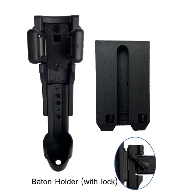 baton holder w lock