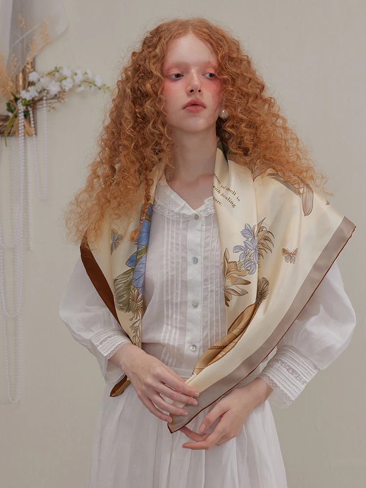 Шаль шарф женский Двусторонний