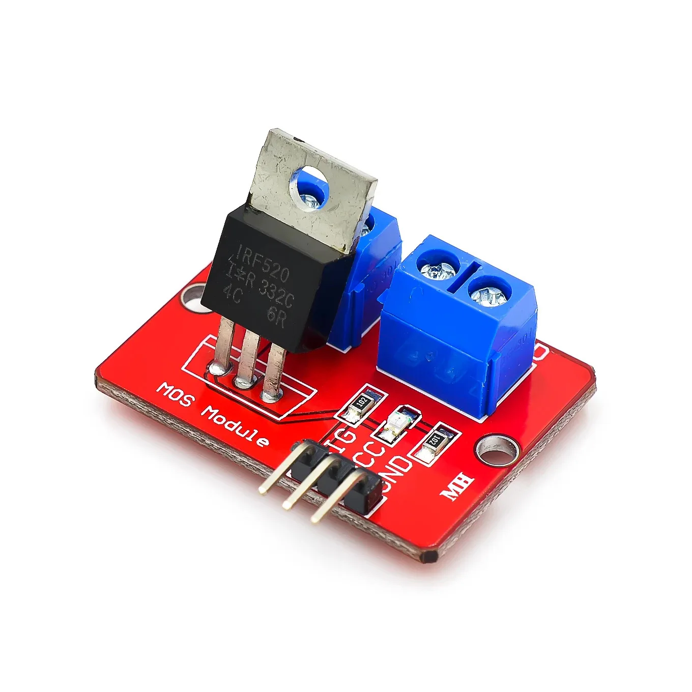 IRF520-Antriebsmodul, MOSFET-Feldeffekttransistor-Mikrocontroller-Antriebsmodul, PWM-Regelung, Direktverkauf ab Werk