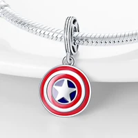 Plata De Ley 925 Silver Marvel Anime Lron Man Deadpool Wolverine Charms Beads Original Women Bracelets Pendant DIY Jewelry Gifts - Image 4