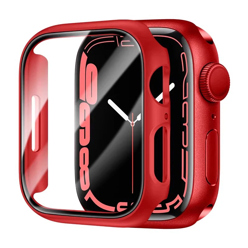 Premium Protective PC Case for Apple Watch - Durable Shell with Membrane Integration