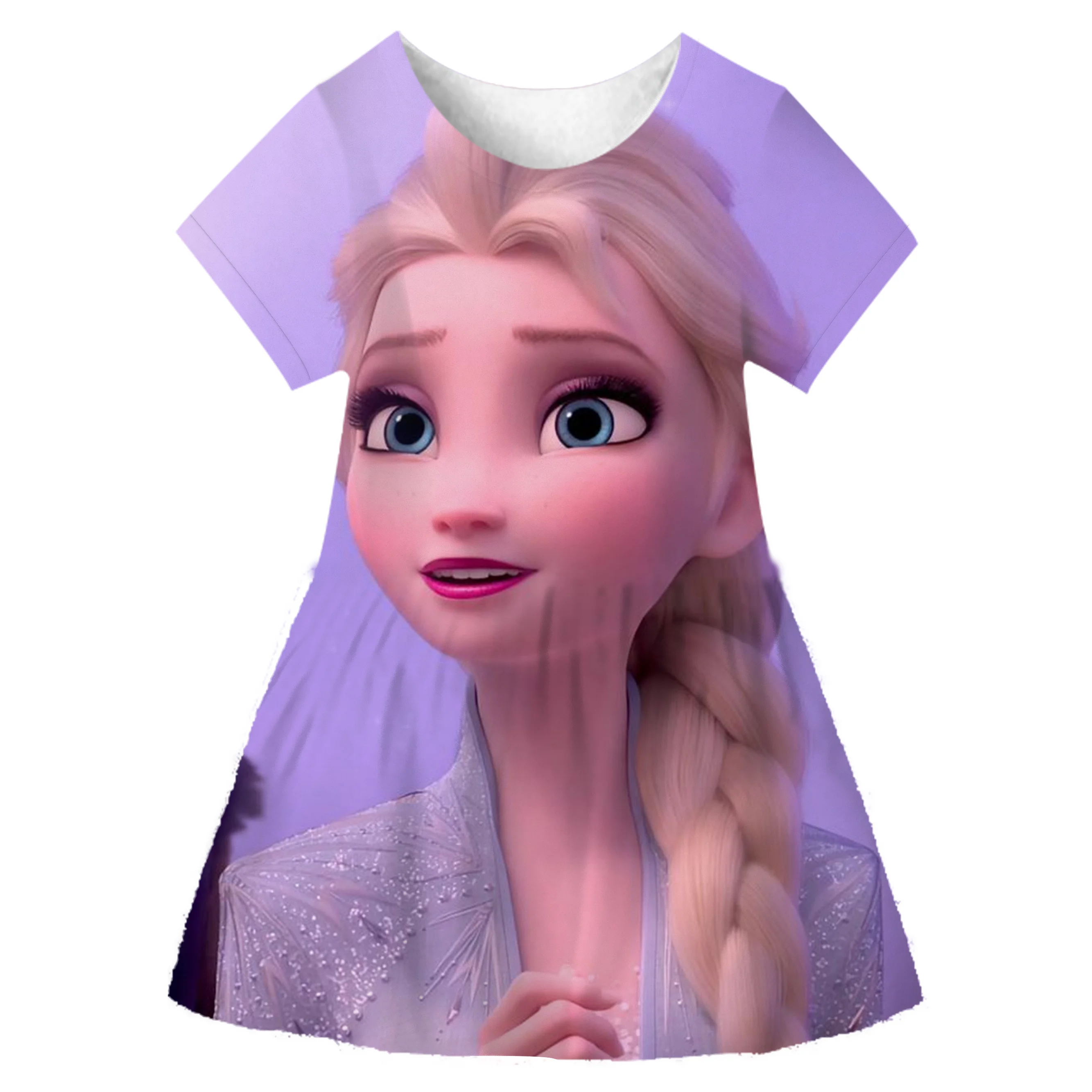 Disney Princess Dress 2023 Girl Mirabel Isabela Elsa Anna Dress Costumes Kid Party Baby Girl Clothes Cosplay Encanto Frozen1/2