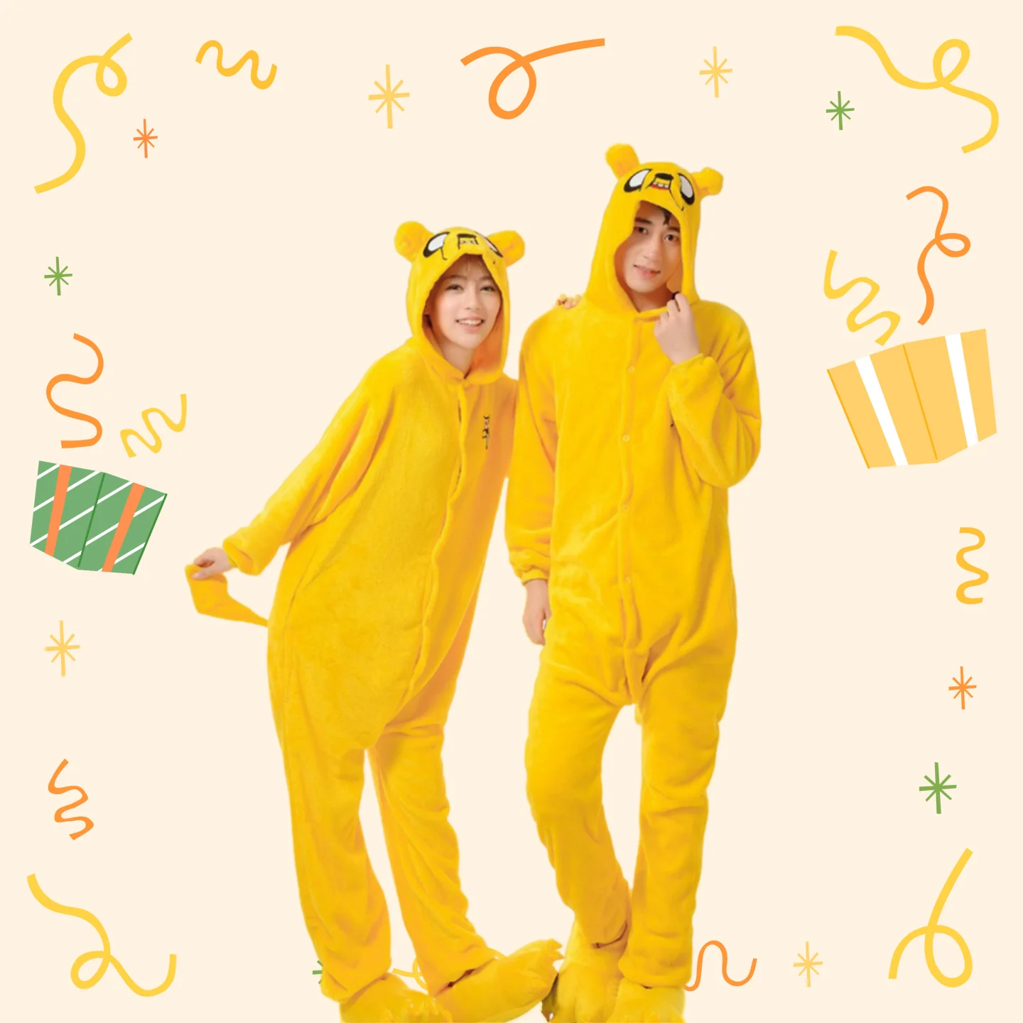 

New Animal Kigurumi Cartoon Suit Women Men Pajama Onesies For Adult Fleece Winter Sleepwear Long Sleeve Baggy Loose Nightgown