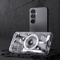 Transparent Protective Cover with Soft MagSafe - Note10Plus (White)