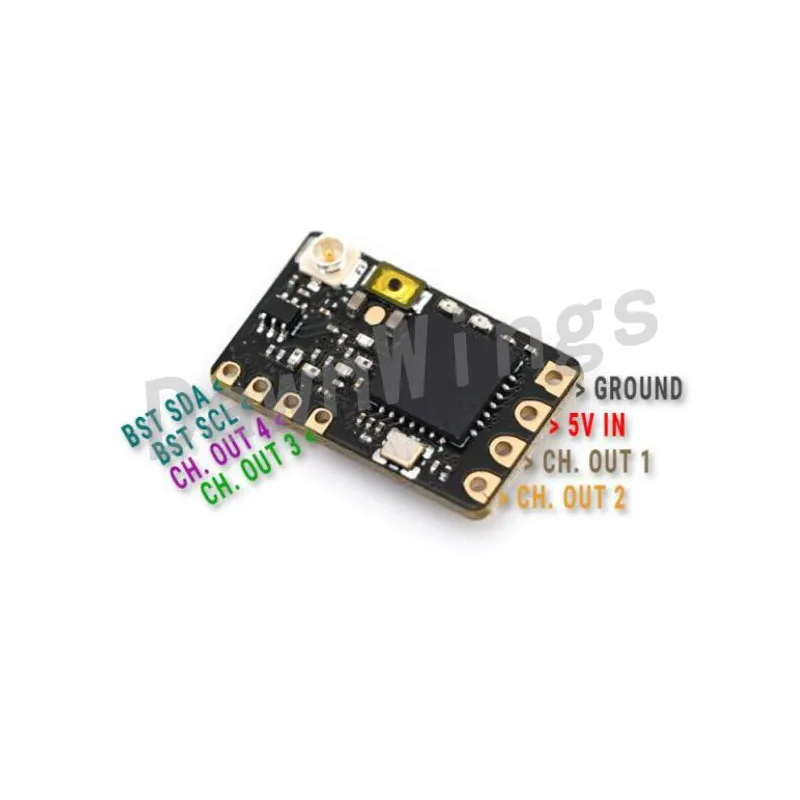 오리지널 TBS 크로스파이어 나노 RX/SE 수신기 이모탈 T V2 안테나 RX CRSF 915/868Mhz 장거리 무선 시스템 RC