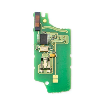 Telecomando elettronico per Peugeot e Citroen - KEYYOU 2 pulsanti telecomando FSK telecomando elettronico per Peugeot 207 307 407 408 308 per