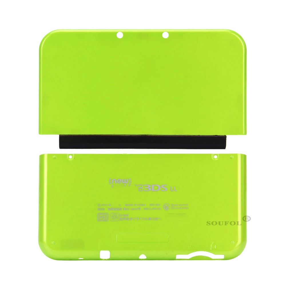 Blue Black Color Top & Bottom Shell Cover for Nintendo New