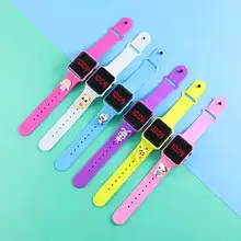 

LED Watch for Kids Men Women Wristwatch Sports Silicone Cartoon Waterproof Watch Electronic Reloj Kids Watch