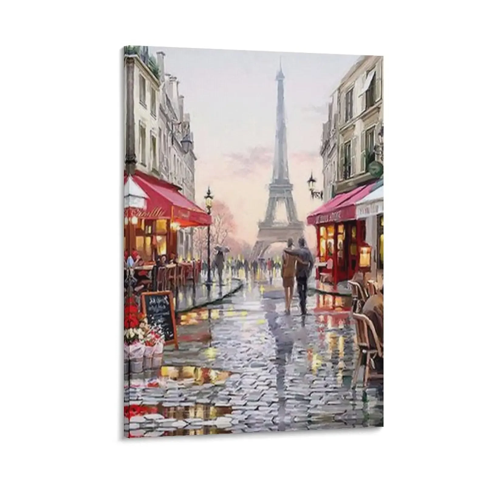 

Paris Landscape Canvas Painting posters anime Decoration for bedroom posters for wall