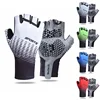 Touch Screen Long Half Fingers Gel Soft Sports Cycling Gloves MTB Road Bike Racing Glove Women Men Bicycle Gloves S02 Breaking 6