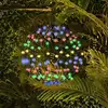 Outdoor Globe Lights Garden Lighted Spheres Christmas Decoration Glow Ball LED Lighting Frame Ball Lights For Porch Patio Decor 2