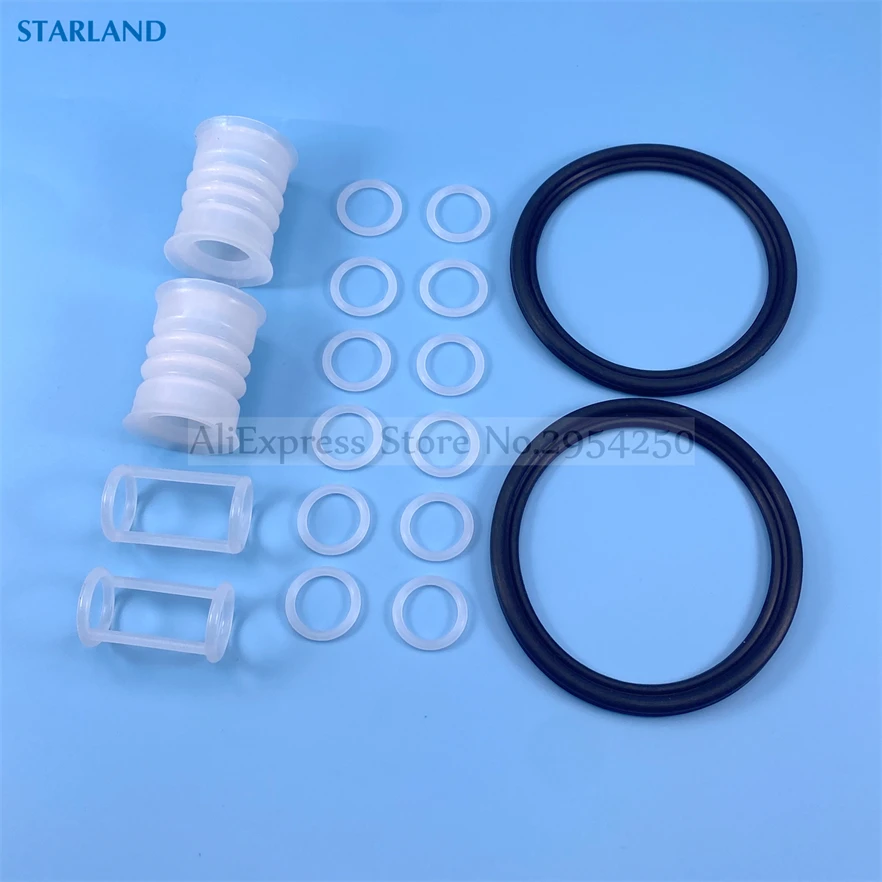 New Seal Ring And Tube Spare Part For GoShen Ice Cream Machine Components Of Soft Serve Ice Cream Maker Fittings 1 Bag