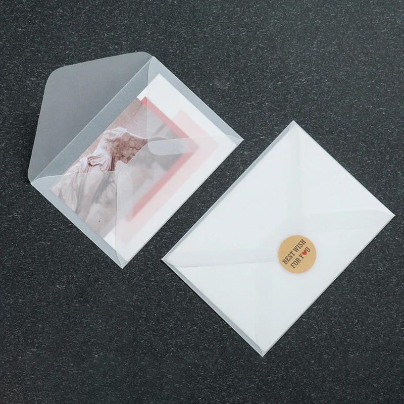 Kraft Paper Envelopes Window Envelopes Mailing Envelopes Mini Envelopes 50pcs/lot