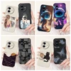 Shockproof Case For Itel S24 Cover S667LN Lovely Astronaut Girls Marble Soft Silicone Matte Funda For Itel S24 4G S 24 2024 Case 1